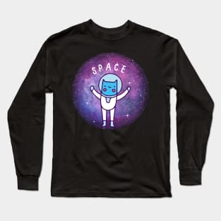 Cat In Space Long Sleeve T-Shirt